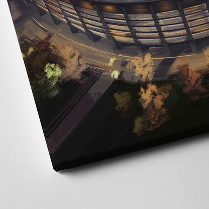 Orlando City FC Stadium Scene Canvas Close Up