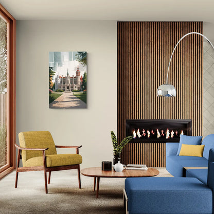 Casa Loma Historic View - Canvas Wall Art Living Room