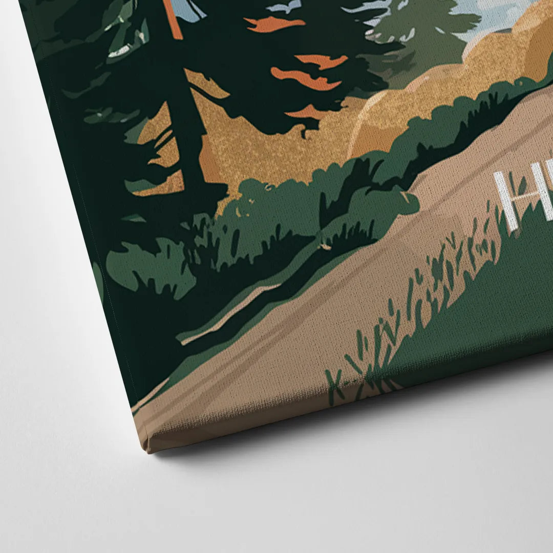 Huntsville Scenic Mountain View Canvas Close Up