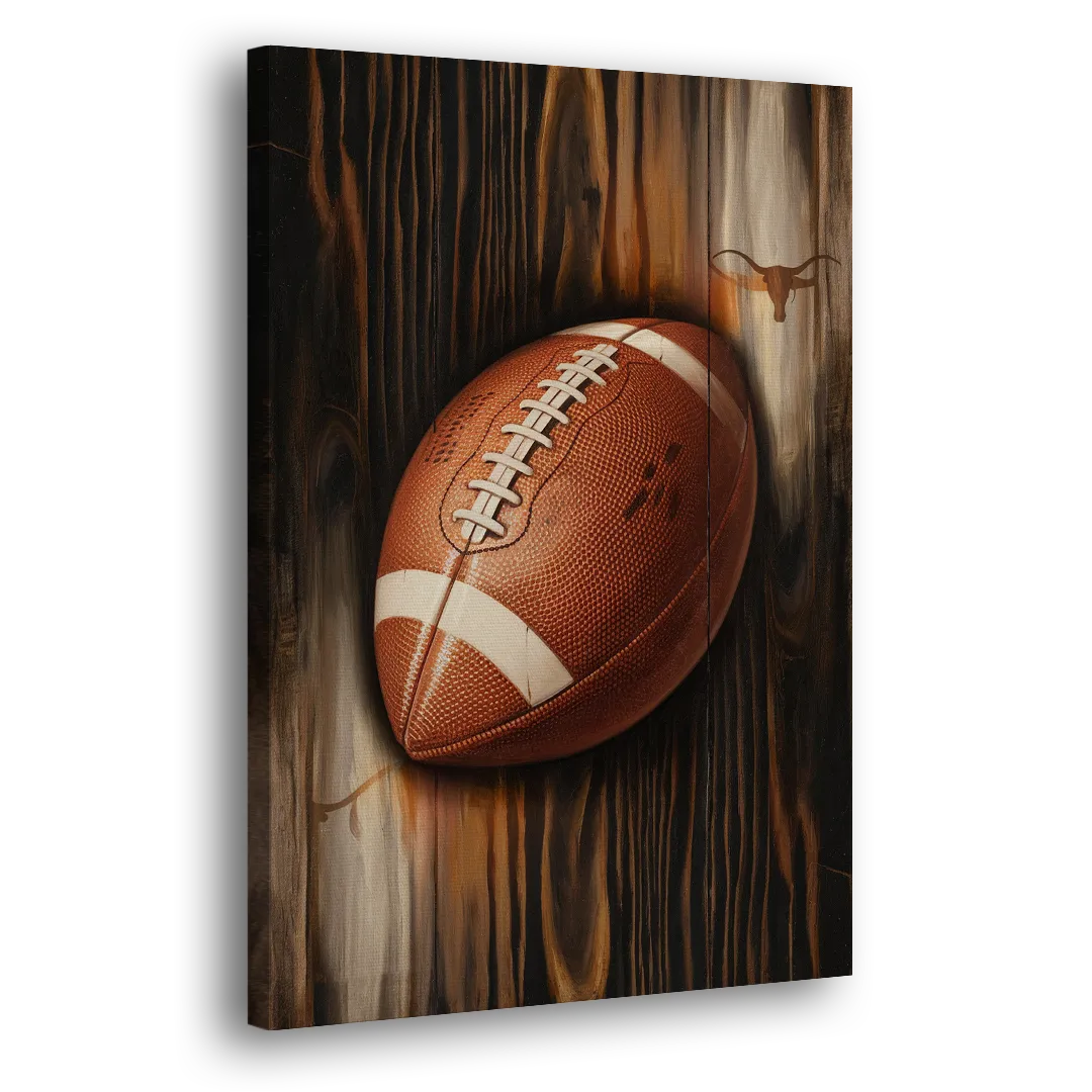 Austin UT Football Energy - Canvas Print Art Sides