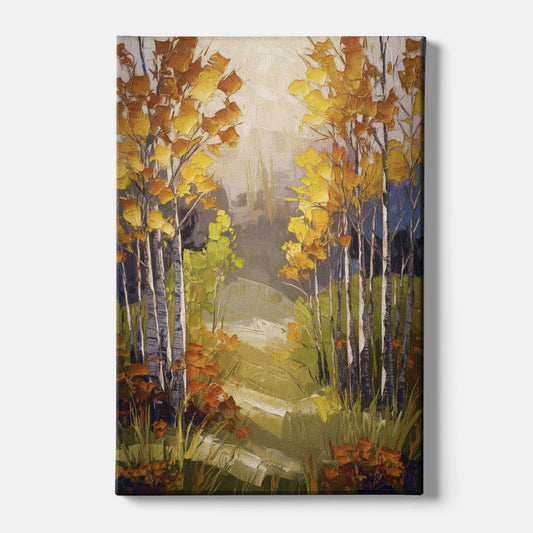 Breckenridge Aspen Forest Autumn - Canvas Wall Art