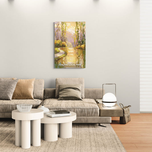 Ashland Local Park Serenity - Canvas Wall Art Living Room