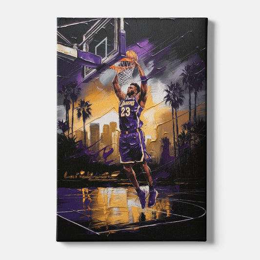 Los Angeles Lakers Legacy - Canvas Wall Art