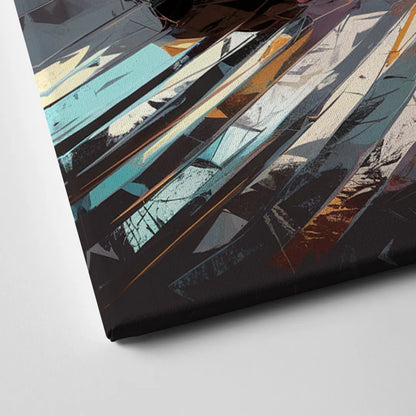 New York City Taxi Cabs Canvas Close Up