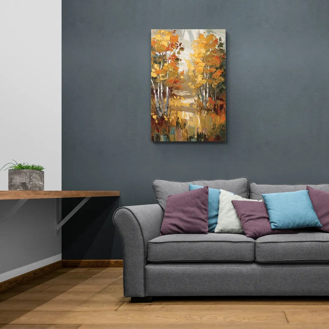 Vail Aspen Forest - Canvas Wall Art Living Room