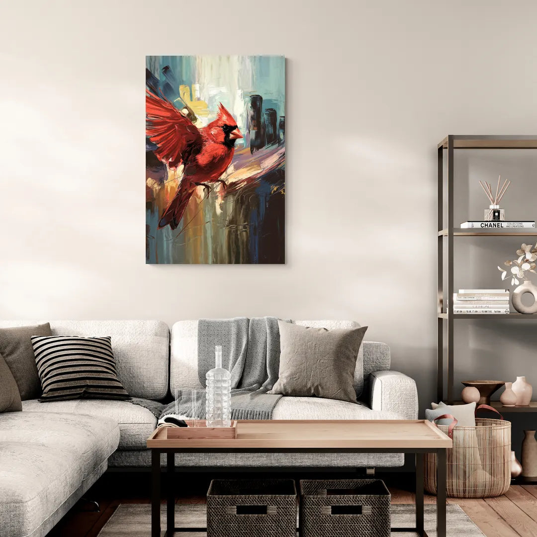 Chandler Cardinals Fan Art - Canvas Wall Art Living Room