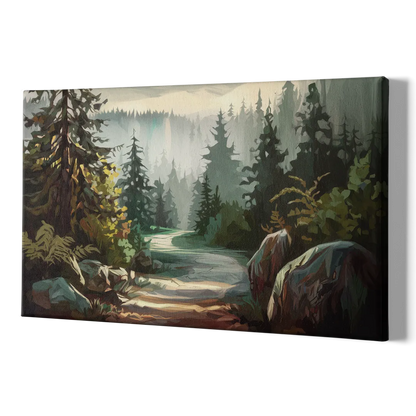 Tacoma Pacific Northwest Beauty - Canvas Print Art Sides