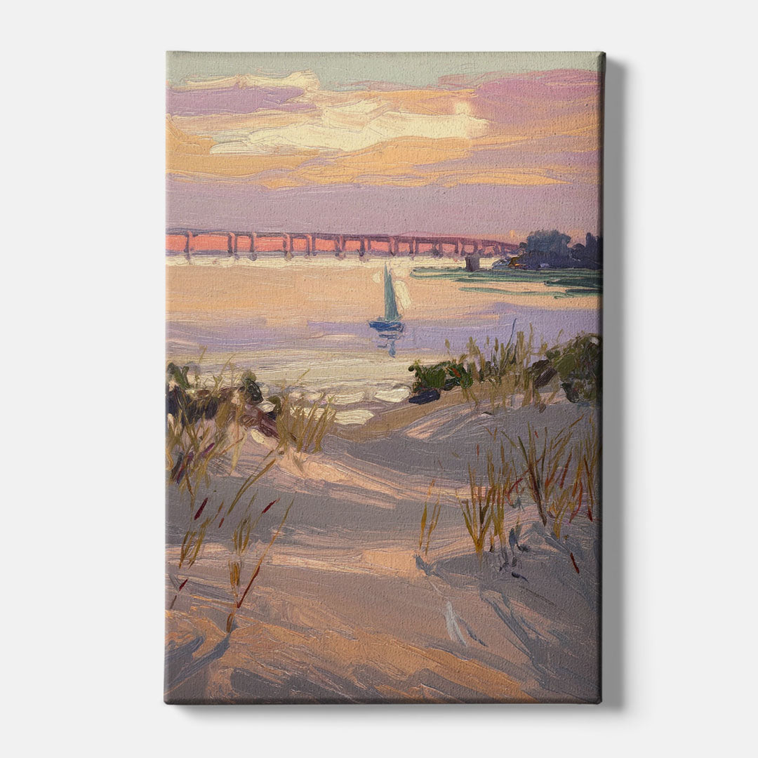 Virginia Beach Chesapeake Bay Views - Canvas Wall Art