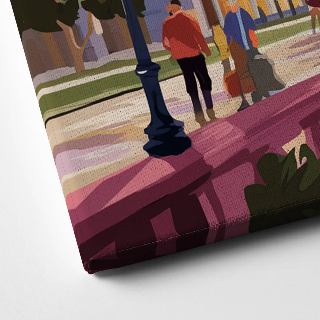 Wichita Historic Landmarks Canvas Close Up