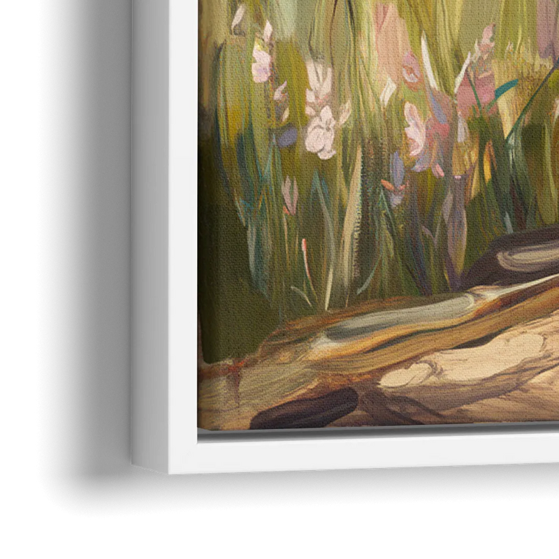 Ashland Scenic Trails - Close-Up White Frame Canvas