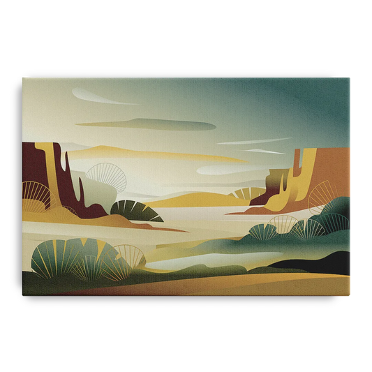 Scottsdale Sonoran Serenity - Canvas Wall Art
