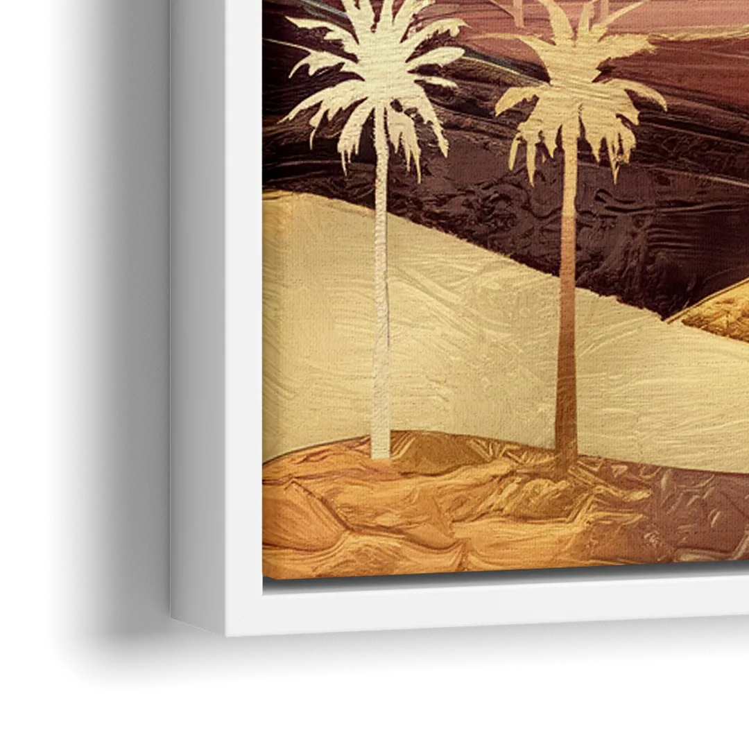 Anaheim Historic Landmarks - Close-Up White Frame Canvas