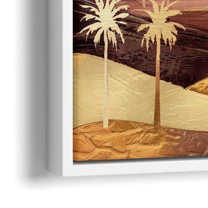 Anaheim Historic Landmarks - Close-Up White Frame Canvas