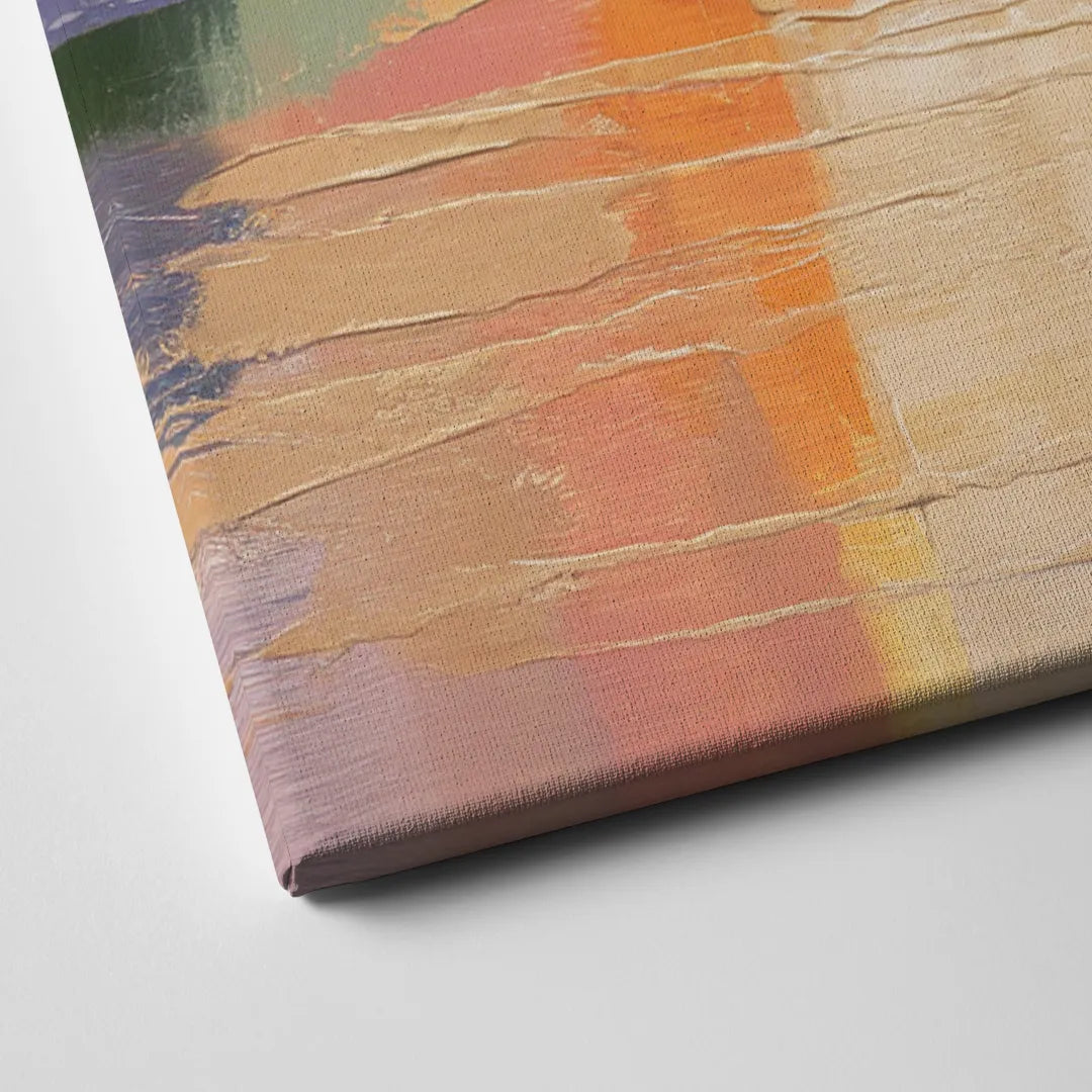 Vail Mountain Sunrise Canvas Close Up
