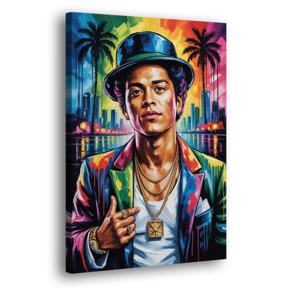 24K Groove Side - Canvas Wall Art