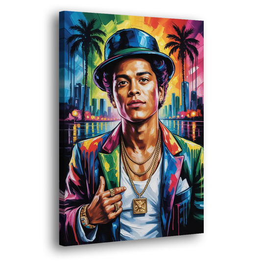 24K Groove Side - Canvas Wall Art