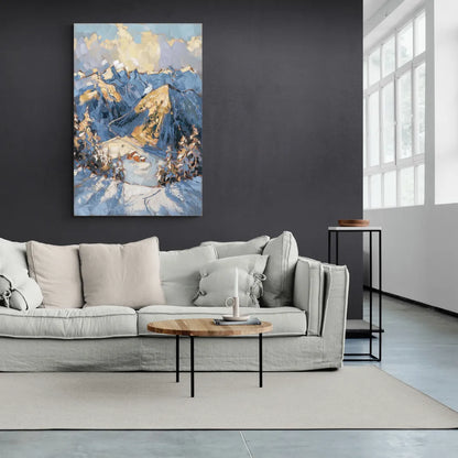 Park City Mountain Views - Canvas Wall Art Living Room