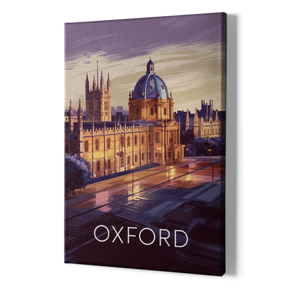 Oxford Timeless Elegance - Canvas Print Art Sides