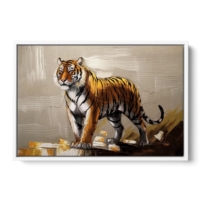 Memphis Tigers Pride - White Frame Canvas
