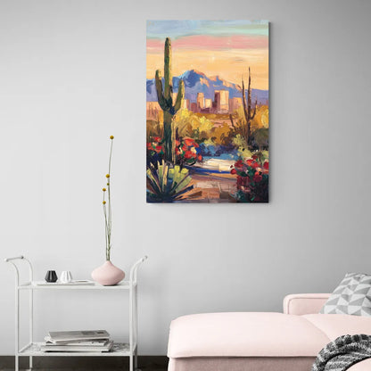 Tucson Arizona Pride - Canvas Wall Art Living Room
