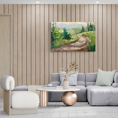 Burlington Green Mountain Trails - Canvas Wall Art Living Room