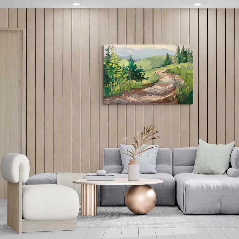 Burlington Green Mountain Trails - Canvas Wall Art Living Room