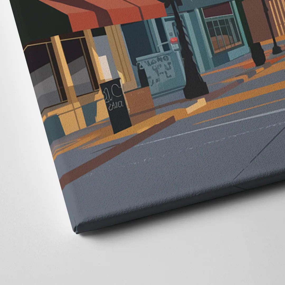Madison State Street Vibes Canvas Close Up