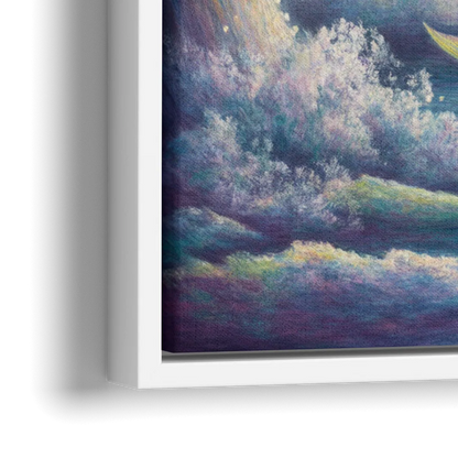 Maid of the Mist Journey - Close-Up White Frame Canvas