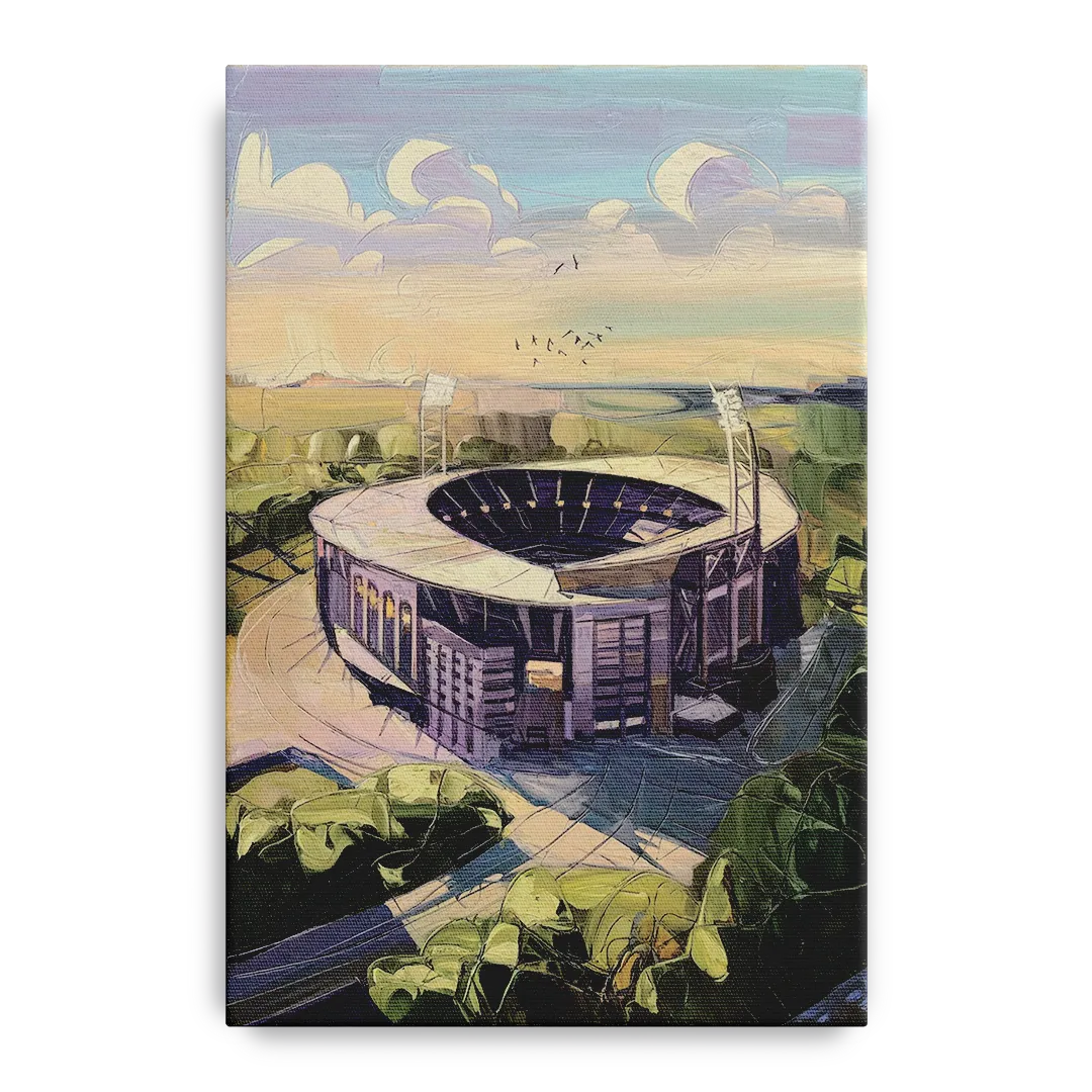 Baltimore Ravens Stadium View - Canvas Wall Art