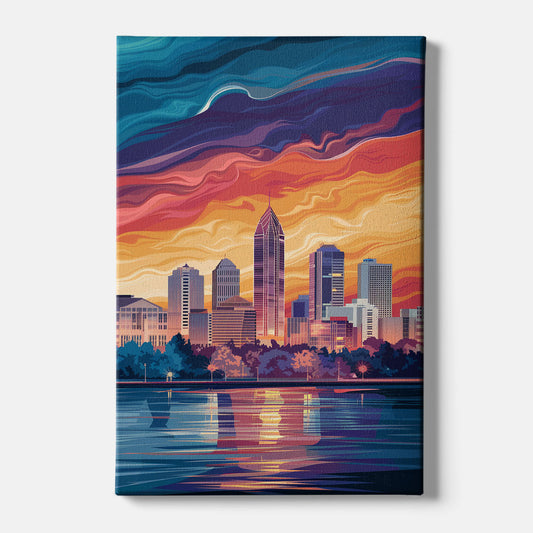 Atlanta Street Photography - Canvas Wall Art