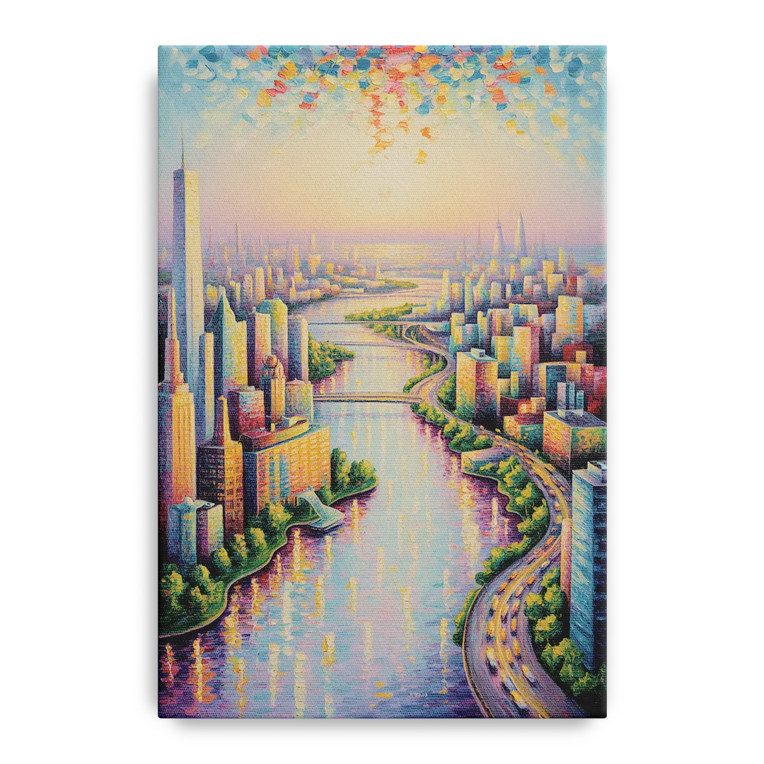 Skylon Tower View - Canvas Wall Art