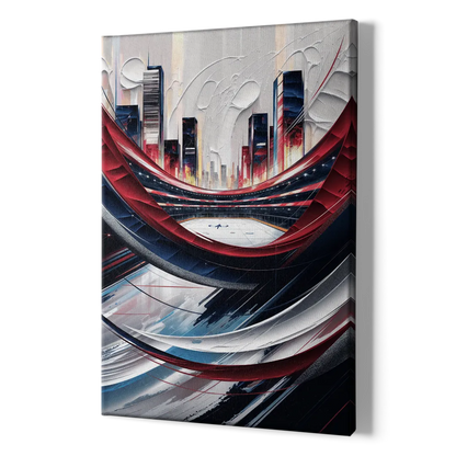 Washington Capitals Hockey - Canvas Print Art Sides