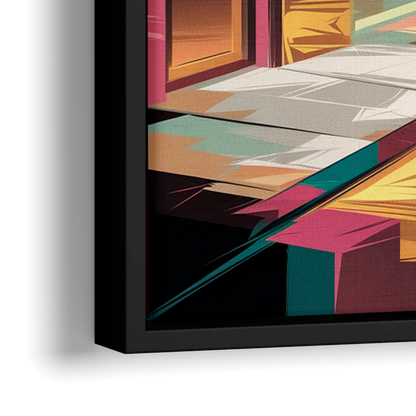 Mesa Urban Vibes - Close-Up Black Frame Canvas