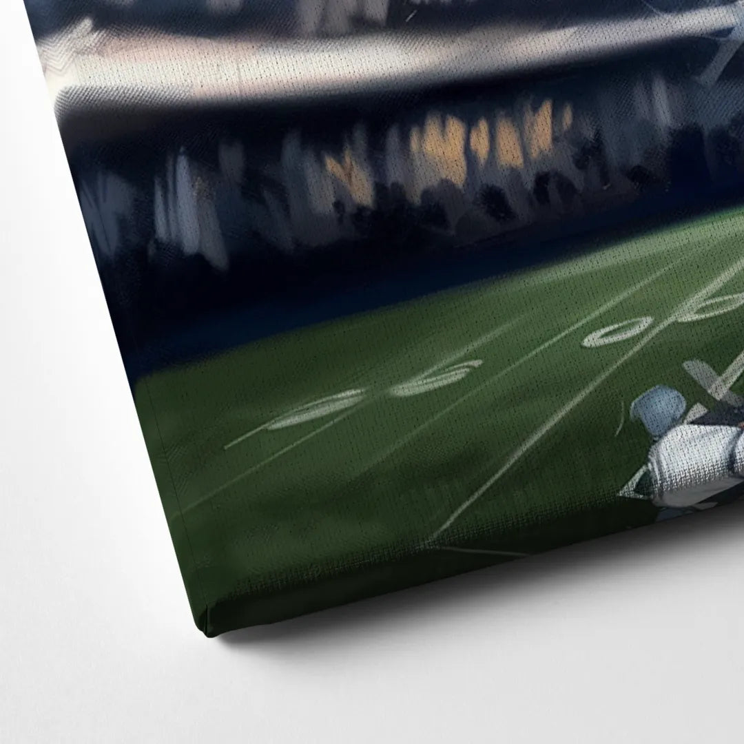 Plano Dallas Cowboys Spirit Canvas Close Up