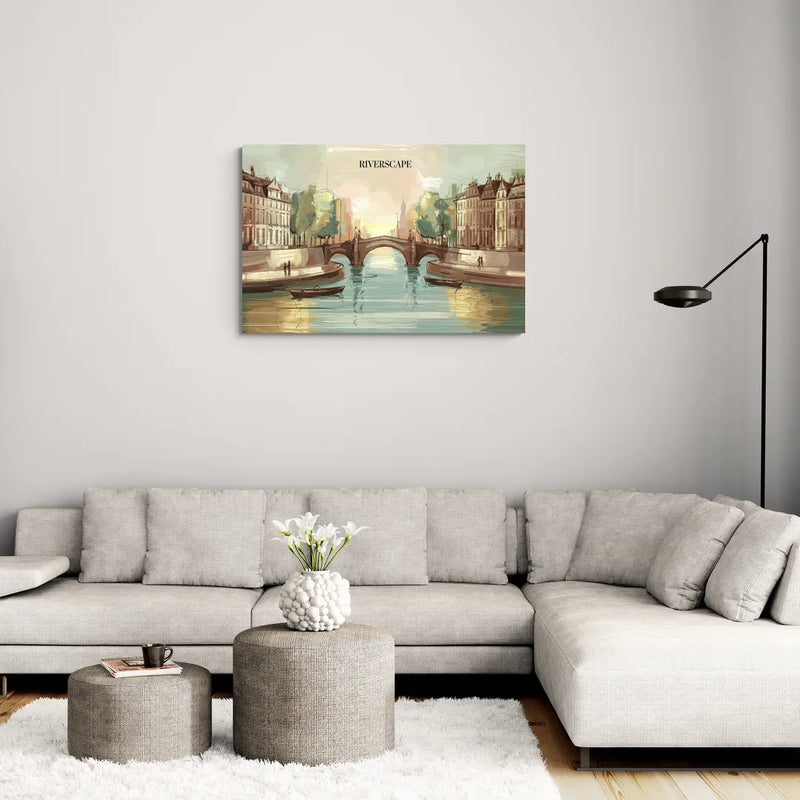 Glendale Urban Serenity - Canvas Wall Art Living Room
