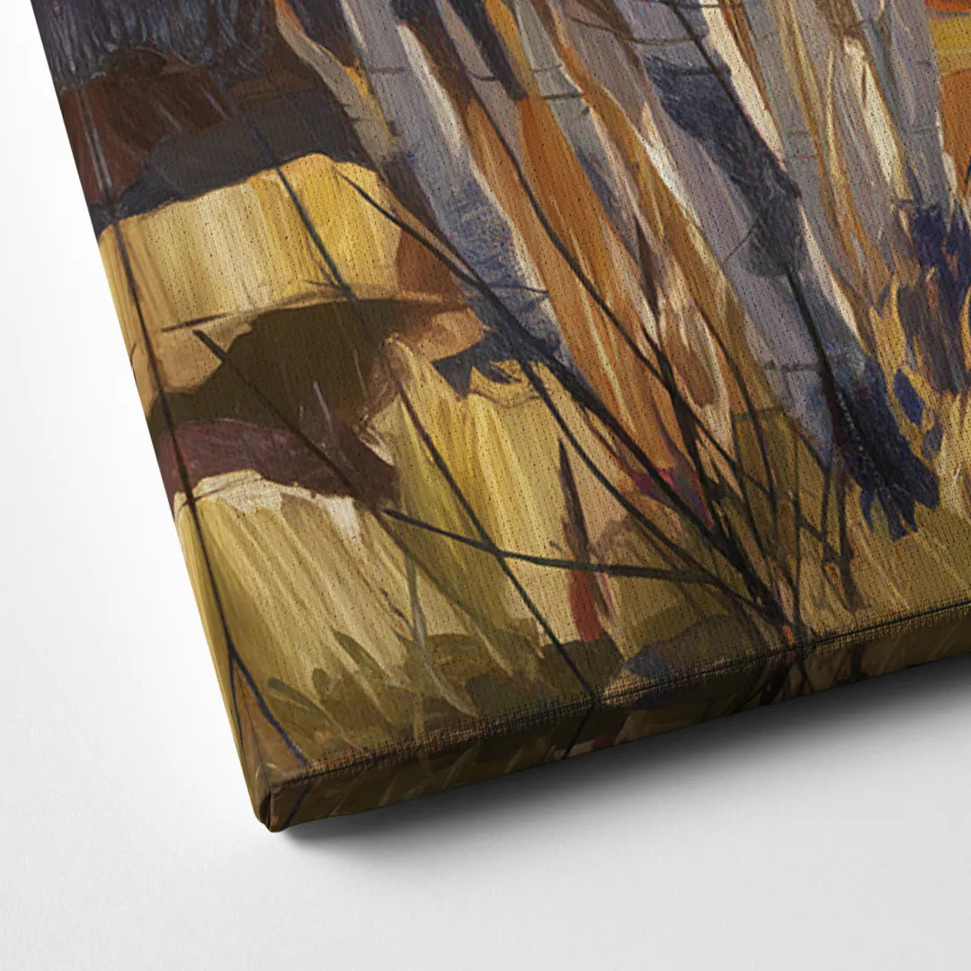 Aspen Wilderness Beauty Canvas Close Up