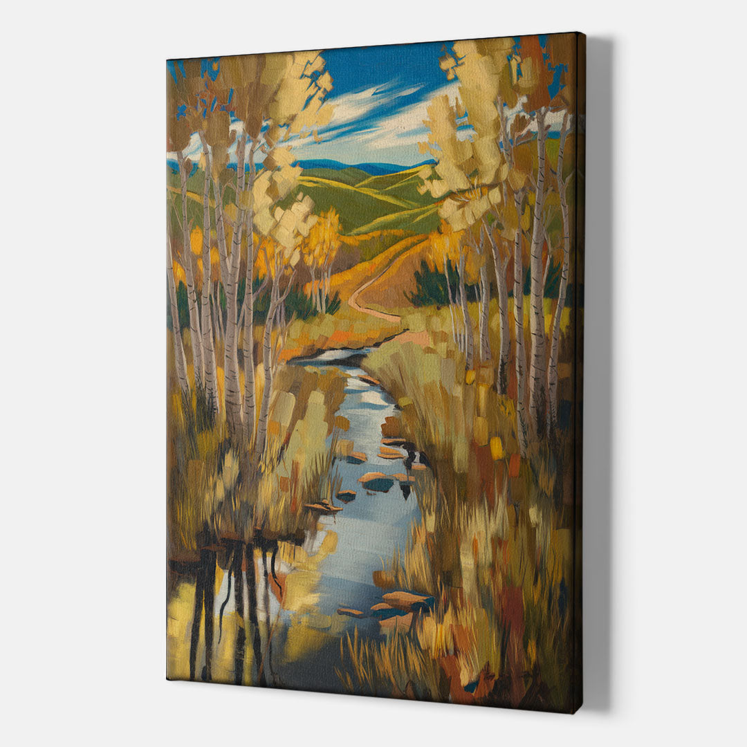 Aspen Nature Escape - Canvas Wall Art Indoor