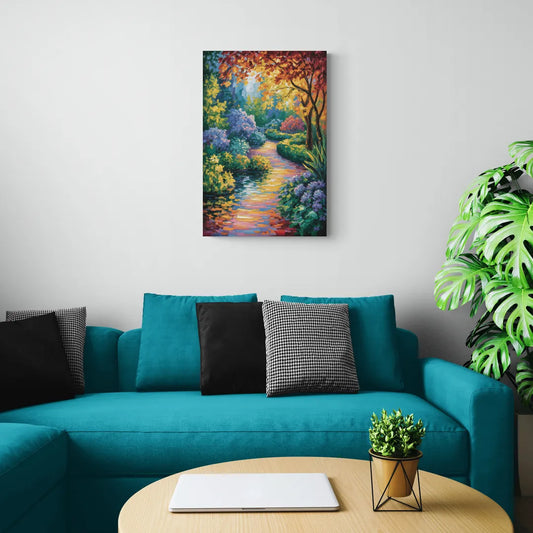 Butchart Gardens Bloom - Canvas Wall Art Living Room