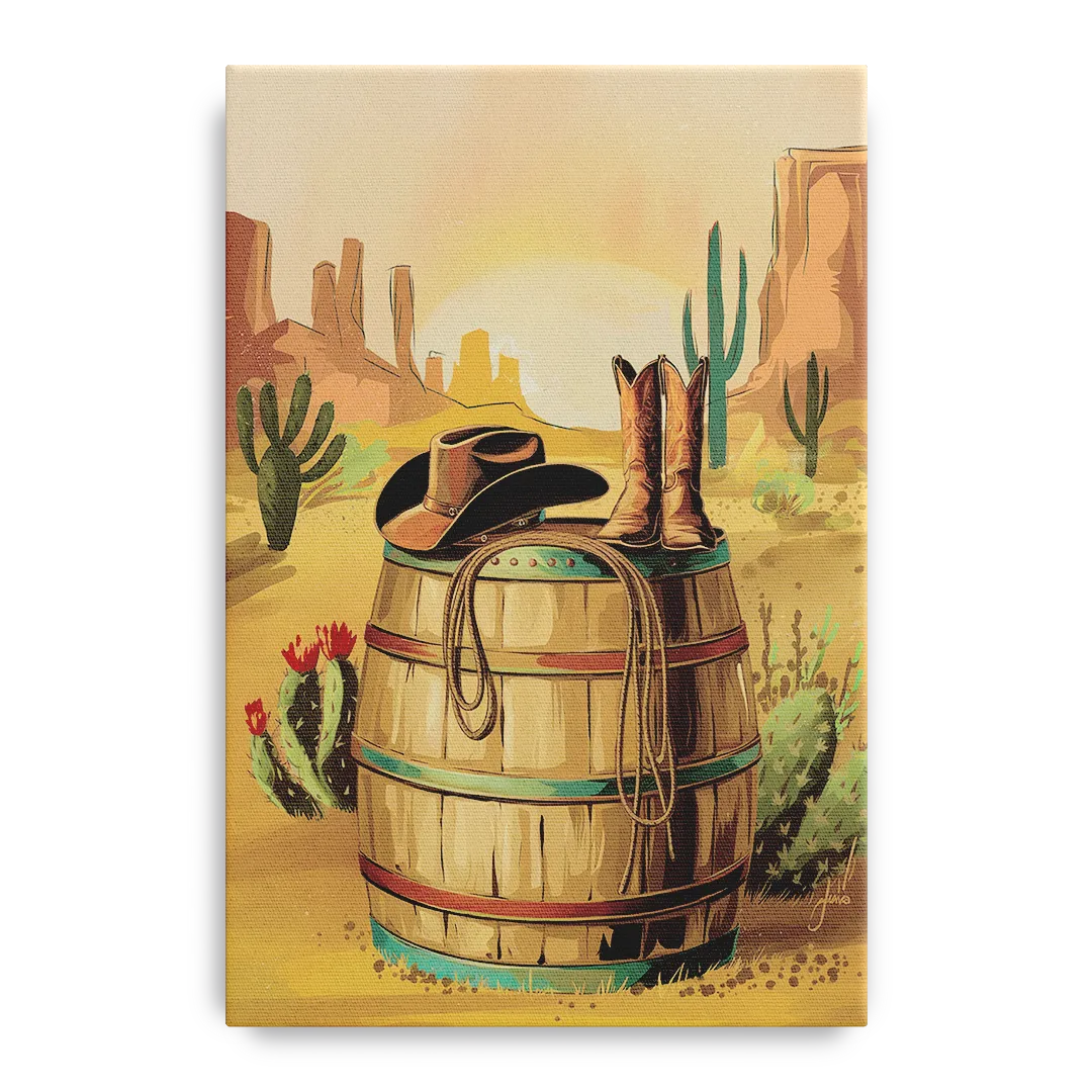 Scottsdale Western Heritage - Canvas Wall Art