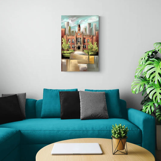 Knoxville College Spirit - Canvas Wall Art Living Room