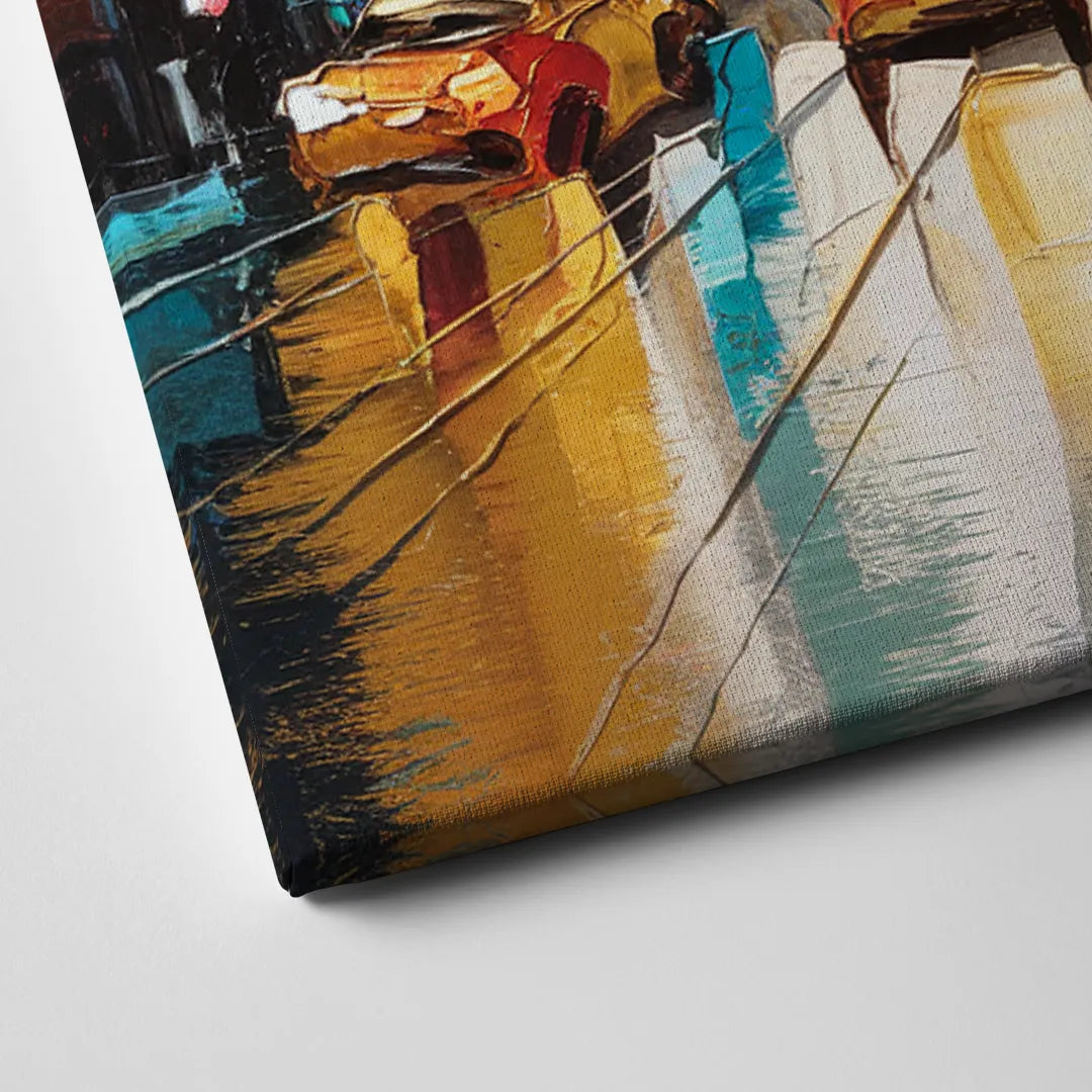 New York City Urban Landscape Canvas Close Up