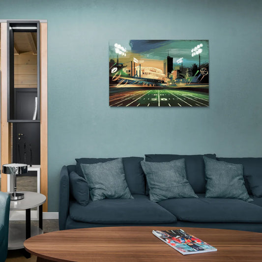 Birmingham Us Sports Teams Tribute - Canvas Wall Art Living Room