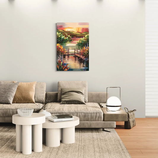 Irvine Scenic Beauty - Canvas Wall Art Living Room