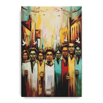 Birmingham Civil Rights District - Canvas Wall Art