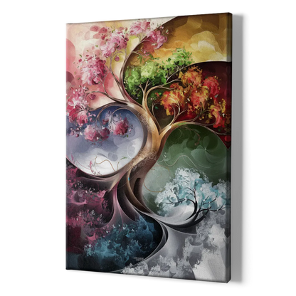 Ashland Vibrant Seasons - Canvas Print Art Sides