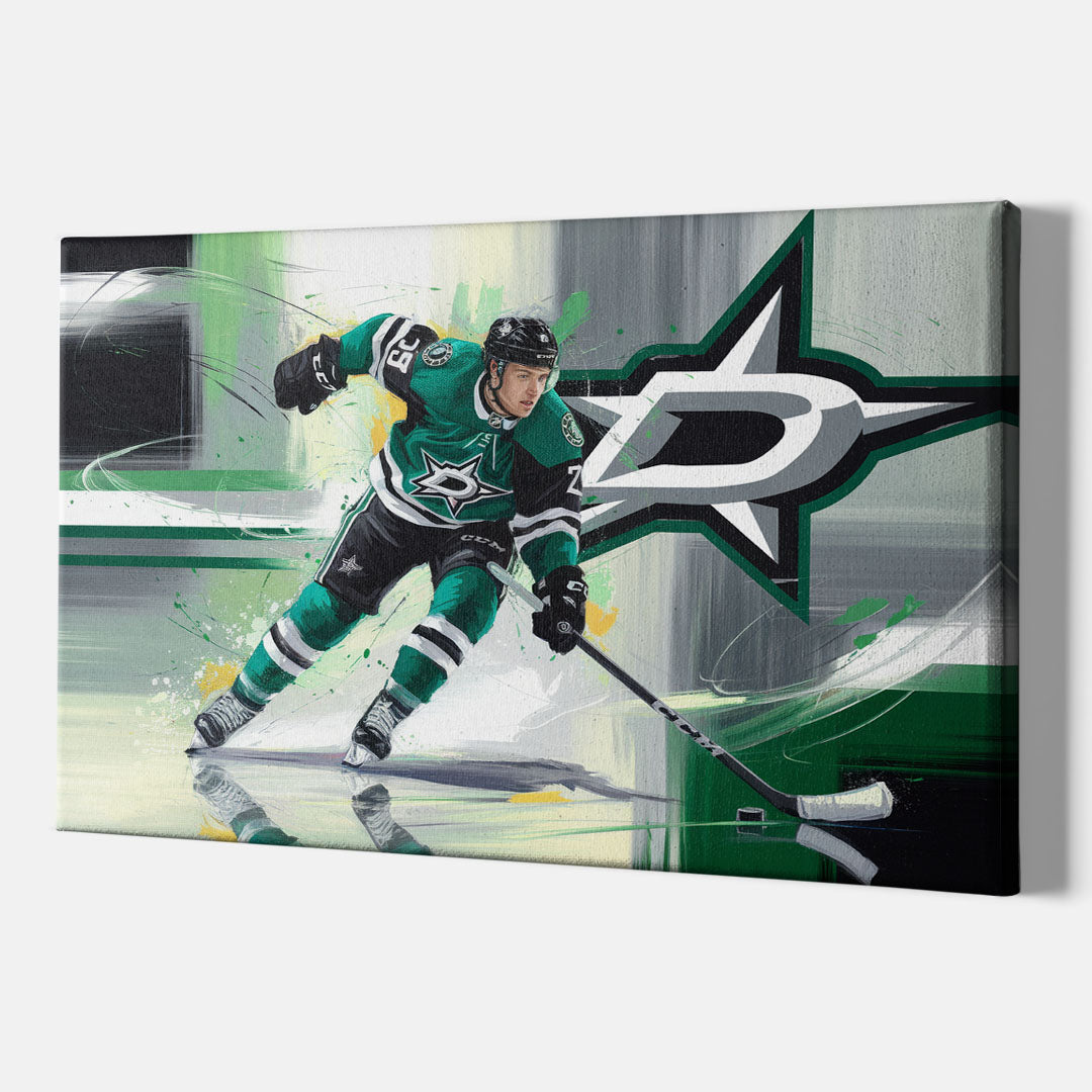 Dallas Stars Hockey - Canvas Wall Art Indoor