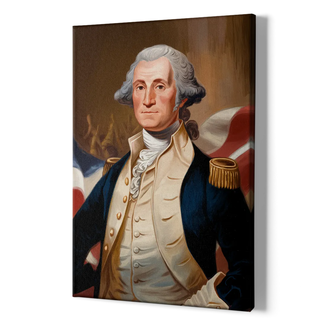 George Washington Legacy - Canvas Print Art Sides