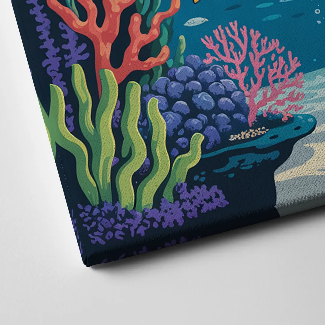 Vancouver Aquarium Life Canvas Close Up