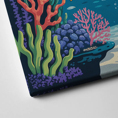 Vancouver Aquarium Life Canvas Close Up
