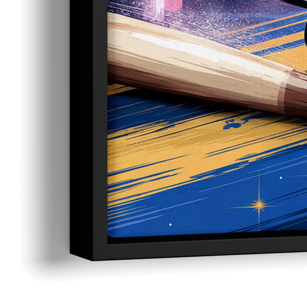 Kansas City Royals Team Spirit - Close-Up Black Frame Canvas